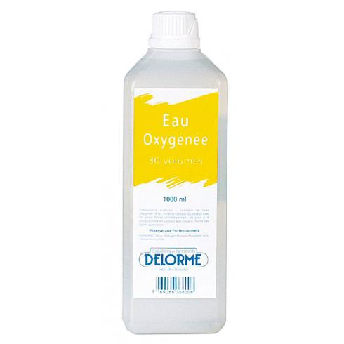 EAU OXYGENEE 30 VOLUMES LITRE - Delorme