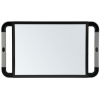 MIROIR V DESIGN+POIGNEE CAOUTCHOUC
