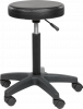 TABOURET EMOTION SP NOIR GALETTE EPAISSE 6 cm