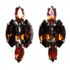 EPINGLE NAVETTE 4 STRASS x 2