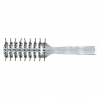 BROSSE CRABE DOUBLE PICOT ARGENT