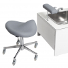 FAUTEUIL PEDI SPA DORIS PAHI + CUVETTE INOX - Réf: M123