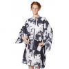 PEIGNOIR FAILLE SAMOA IMPR.TETE LACET