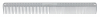 PEIGNE COUPE ALUMINIUM PM