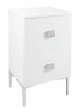 MEUBLE RANGEMENT NELSON MIDUO TIROIR HAUT+PORTE BASSE +PIEDS ALU