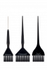 FRAMAR LOT DE 3 PINCEAUX COLORATION NOIR FAMILY PACK 4,5-6-7 cm