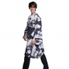 PEIGNOIR FAILLE SAMOA IMPR.TETE LACET