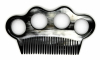 COUCOT PEIGNE EN CORNE LE POING AMERICAIN L 11.5cm x 7cm