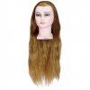 TETE MALLEABLE CHEVEU NATUREL LONG 60 cm