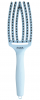 OLIVIA GARDEN BROSSE FINGERBRUSH LOVE 26 PASTEL BLUE 6 RANGS New
