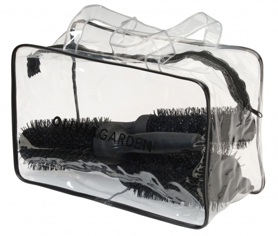 OLIVIA GARDEN BROSSE BLOWOUT SPEED WAVY BRISTLES BLACK LABEL LOT 4pcs