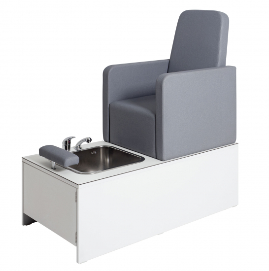 FAUTEUIL PEDI SPA DORIS PAHI + CUVETTE INOX - Réf: M123