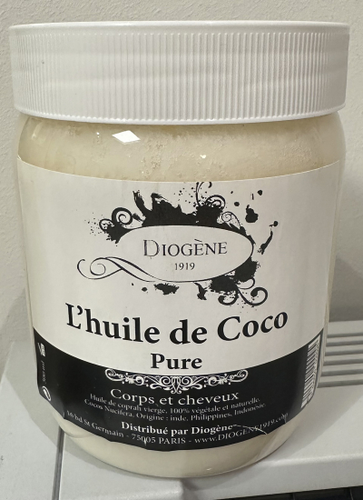DIOGENE HUILE DE COCO PURE BIO 250 ml