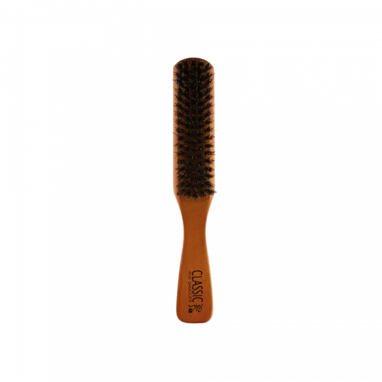 BROSSE PLATE CLASSIC 47 BOIS NATUREL POILS SANGLIER 17.6cm
