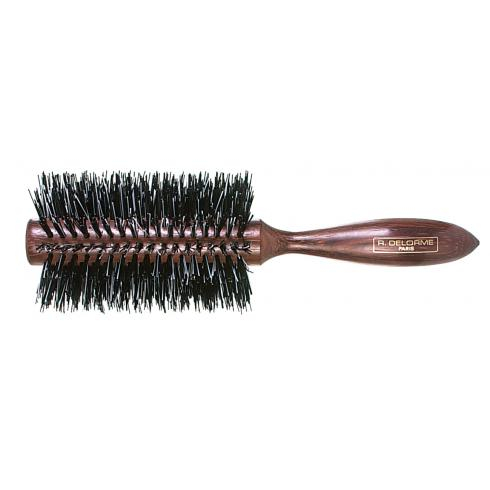 BROSSE RONDE NYLON GRIS D63 evds