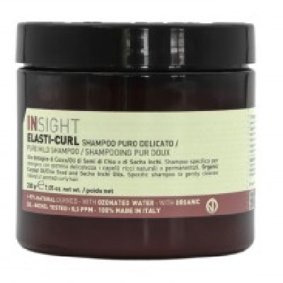 INSIGHT ELASTI-CURL SHAMPOING POT 100g