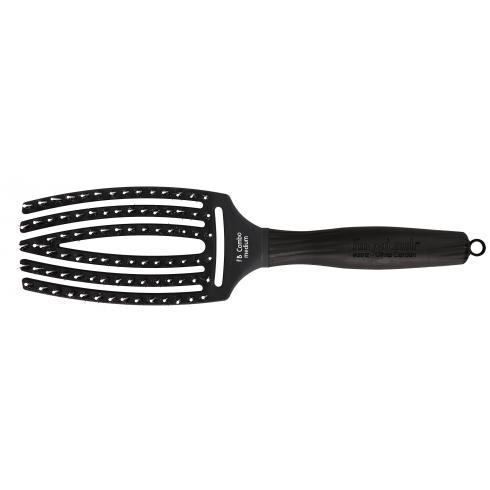 OLIVIA GARDEN BROSSE FINGERBRUSH NOIRE 6 RANGS