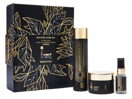 SEBASTIAN COFFRET DARK OIL SH 250ml + MASQUE 150ml + HUILE 30ml