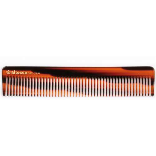 PEIGNE LINEAIRE ECAILLE FAIT MAIN