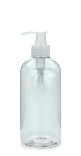 FLACON PLASTIQUE POMPE 500 ml