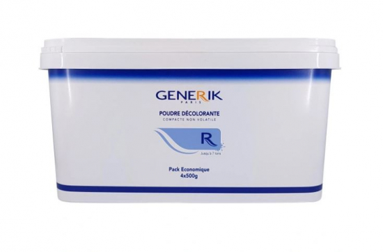 GENERIK POUDRE DECOLORANTE 7 TONS POT 4x500g