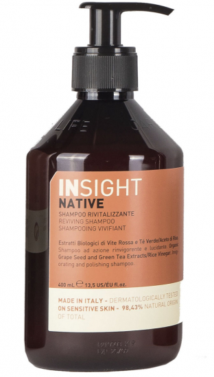 INSIGHT NATIVE SHAMPOING VIVIFIANT 400 ml