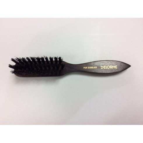 BROSSE BARBE 3 RANGS SANG/BOIS