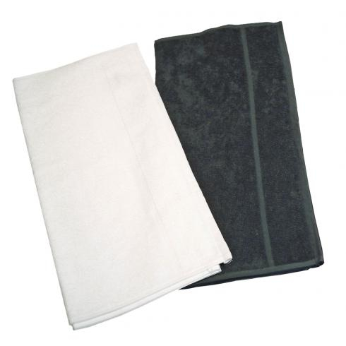 SERVIETTE EPONGE QUALITE SUPERIEURE GRISE ANTHRACITE x12
