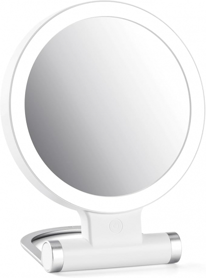 MIROIR GROSSISSANT x10 ARGENT