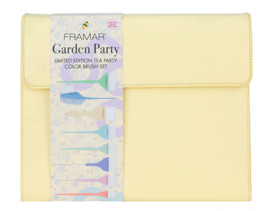 FRAMAR LOT DE 8 PINCEAUX COLORATION GARDEN PARTY PASTEL