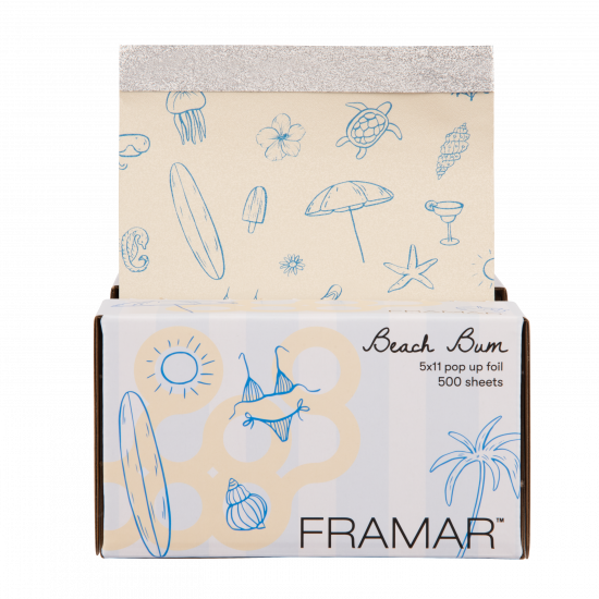 FRAMAR BEACH BUM ALU FEUILLE PREDECOUPEE GAUFREE x 500