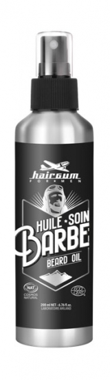 HAIRGUM BIO HUILE A BARBE HYDRATANTE MENTHOLEE 200ml