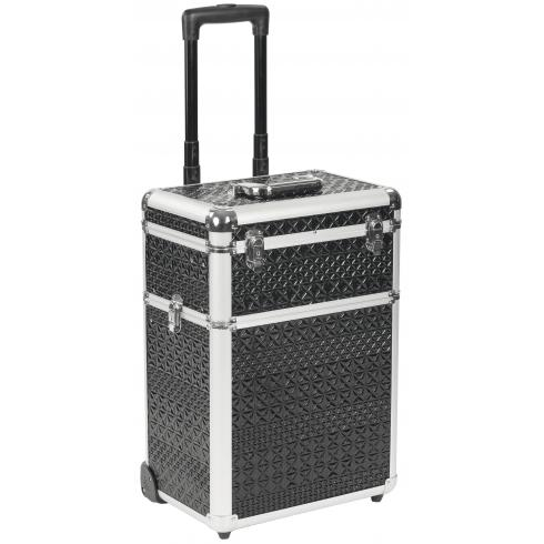 VALISE NOIRE S/ROULETTES