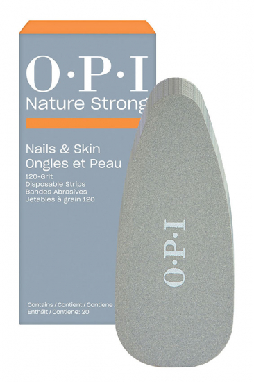 OPI NATURE STRONG CARE BANDES ABRASIVES JETABLES GRAIN 120 x20