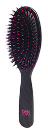 TEK BROSSE OVALE PNEUMATIQUE SANGLIER/NYLON ROSE