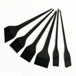 SET PINCEAUX SILICONE x 6
