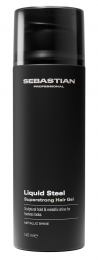 SEBASTIAN LIQUID STEEL GEL COIFFANT EXTRA FORT 140 ml