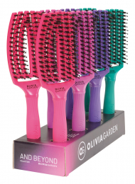 OLIVIA GARDEN PRESENTOIR FINGERBRUSH AND BEYOND 8pcs