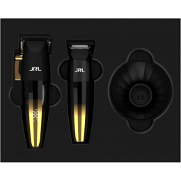 JRL DUO TONDEUSES GOLD COUPE + FINITION + SOCLE **