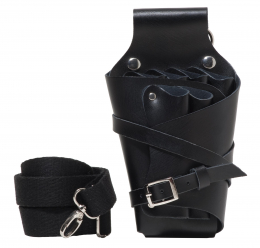 TROUSSE CUIR NOIR VIENNA evds