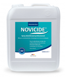 NOVICIDE SOLUTION DESINFECTANTE P/SPRAY BIDON 5 litres