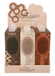 FRAMAR TERRA PRESENTOIR DE BROSSES 9pcs