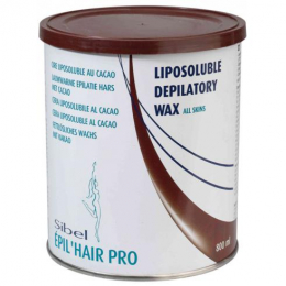 EPIL HAIR CIRE CHOCOLAT POT 800g