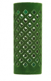 ROULEAU VELOURS COURT VERT D24 x12