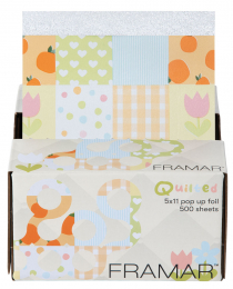 FRAMAR QUILTED ALU FEUILLE PREDECOUPEE GAUFREE x 500