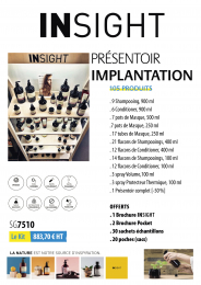 INSIGHT PRESENTOIR IMPLANTATION 106 PRODUITS