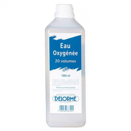 EAU OXYGENEE 20 VOLUMES LITRE