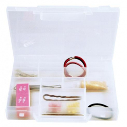 BOITE COFFRET TRANSPARENT + CASIERS