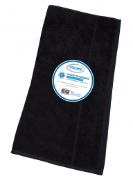 SERVIETTE EPONGE QUALITE SUPERIEURE NOIRE x12