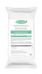 ASEPTONET RECHARGE LINGETTE DESINFECTANTE x100